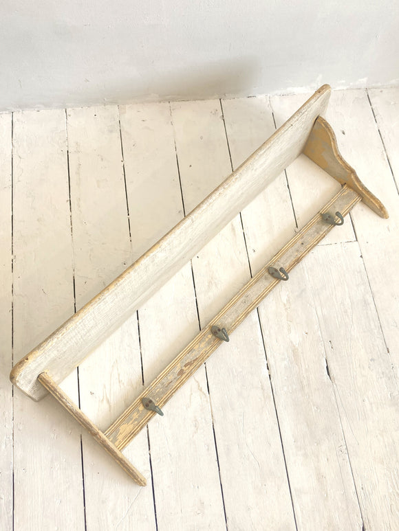 Antique French game shelf