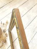 Antique water-gilt frame