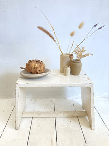 Rustic Hungarian step stool
