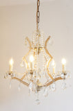 5 arm Marie Therese chandelier