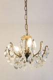 Small vintage multi-arm chandelier