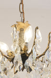 Small vintage multi-arm chandelier