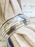Sterling silver napkin ring