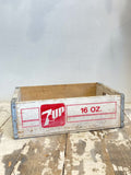 Vintage 7-Up wooden crates