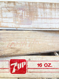 Vintage 7-Up wooden crates