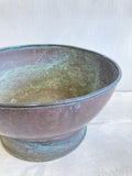 Antique copper bowl - perfect champagne bucket